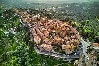 View of Panicale