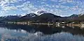 Mount Bradley (aka Jumbo) and Douglas Island seen from Juneau
