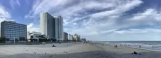 Myrtle Beach shoreline