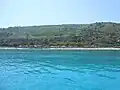 View of the coast