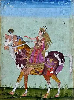Pari (fairy) on a Composite Horse, 19th century, Salar Jung Museum