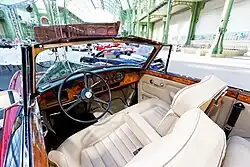 1964 Silver Cloud III cabriolet interior