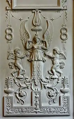Panel with a grotesque in the Hôtel Gouthière, Paris, unknown architect, unknown date