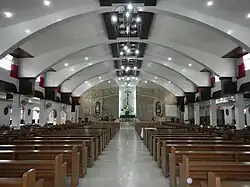 Church interior in 2013