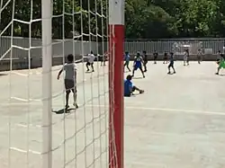 Soccer field in Bruil Park