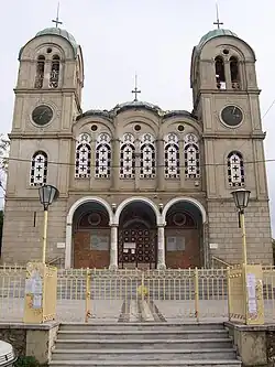 Pantokrator church, Patras, Greece (front).