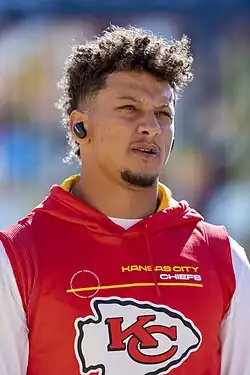 Patrick Mahomes 2024, 2023, 2020 (Finalist in 2019)