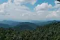 The Titiwangsa Mountains seen from a layby along the East-West Highway near Gerik, Perak.