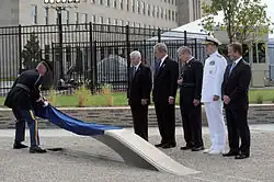 Dedication ceremony of the Pentagon Memorial in 2008
