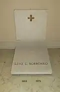 Bishop Borromeo's grave, in Pesaro Cathedral