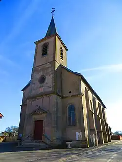 The church in Petit-Tenquin