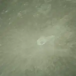 Oblique view from Apollo 10 (in color)