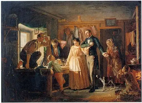 Courting the Tailor's Daughter (1862)