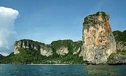 Pai Plong Beach in southern Thailand