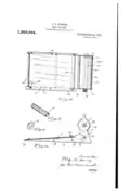 Downing's desk appliance patent