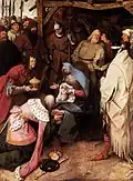 Pieter Bruegel the Elder, The Adoration of the Kings, (1564)