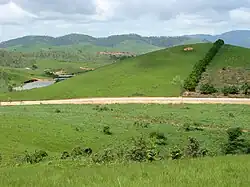 Landscape of the Xiangkhouang Plateau