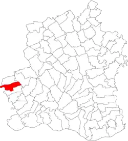 Location in Teleorman County