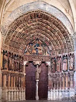 Gothic – Portal of the Collegiate Church of Toro, Spain, unknown architect, 13th century