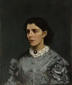 Portrait by Jozef Israëls, c. 1870–1872