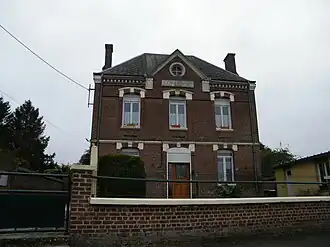 The town hall in Potte