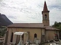 The church of Sainte-Anne of Prads