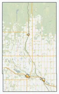 Rural Municipality of Preeceville No. 334 is located in Preeceville No. 334