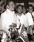 President Ramon Magsaysay meets Ilocos Norte Rep. Ferdinand Marcos