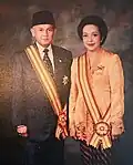 President B. J. Habibie and First Lady Hasri Ainun Besari