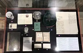 First floor exhibits