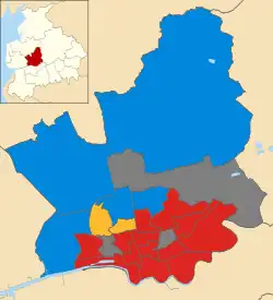 2018 results map