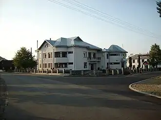 The town hall and cultural home of Frătăuții Vechi