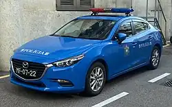 Mazda3 patrol car