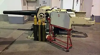 Training version of the Pz 68 main gun