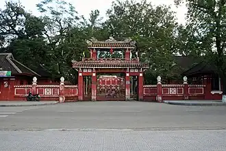 Gate of Quốc Học – Huế High School for the Gifted