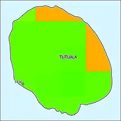 Annual rainfall (2000)