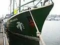 Rainbow Warrior in port at Genoa in 2007