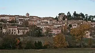 A general view of Raissac-sur-Lampy
