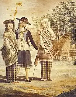 Mestizos of Manila circa 1790s