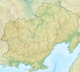 Taskan is located in Magadan Oblast