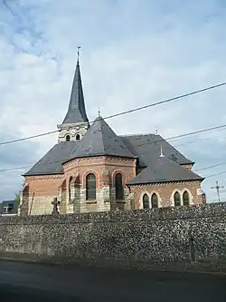 The church in Rethonvillers