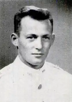 Yearbook photo of Richard C. Cox that was used for his official missing person flyer in the public domain
