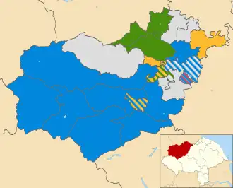 2003 results map