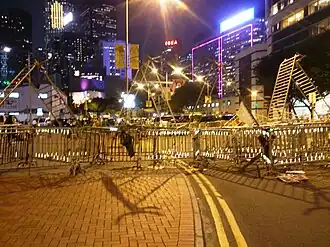 On Lung Wui Road near CITIC Tower