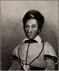 Portrait of Robert Benjamin Lewis by Benjamin F. Nutting, c. 1830