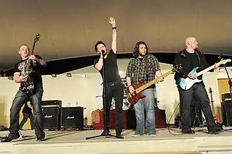 Saving Abel performing in 2010