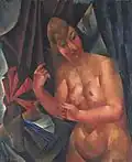 Nude with blue interior (1919–1921)