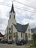 The Roman Catholic church of the Bukovina Germans in Putna
