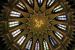 Inside view of the dome