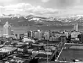 Rooftop view of Vancouver. 1937.